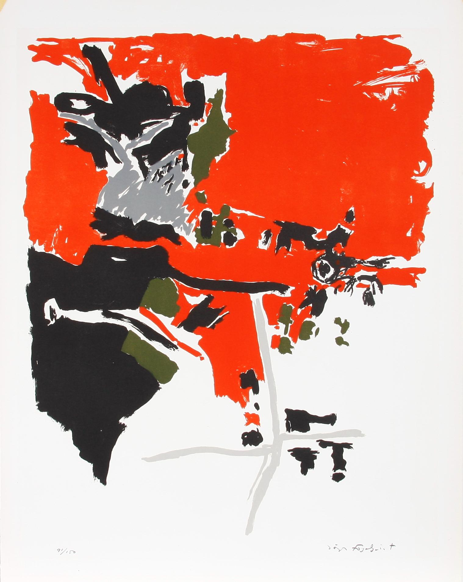 JÖRGEN FOGELQUIST, färglitografier, 4 st, sign o numr 78/150 resp 91/150.