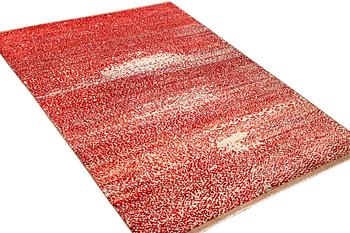 A moroccan carpet, modern design, c. 308 x 194 cm.