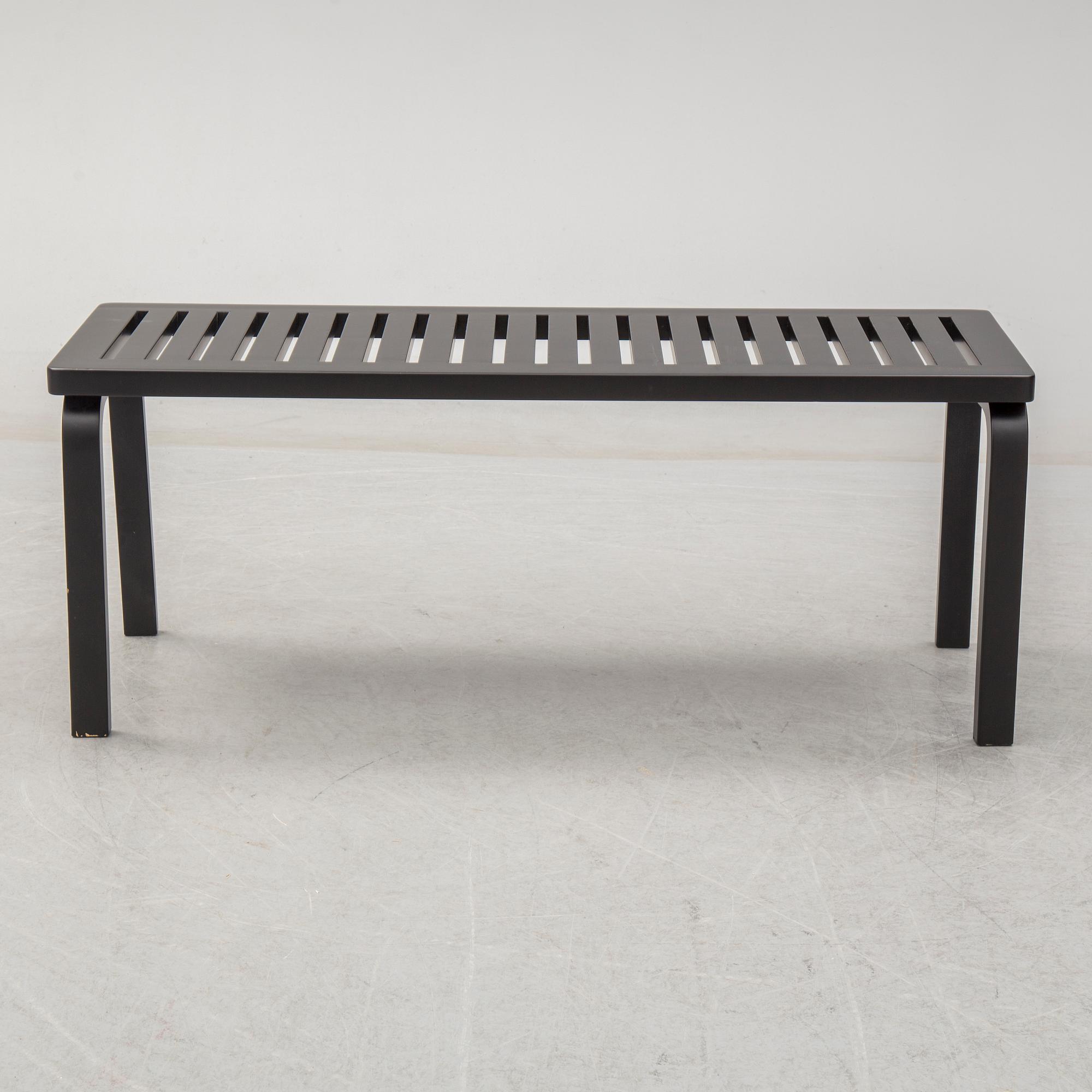 ALVAR AALTO, bänk, "153A", Artek.