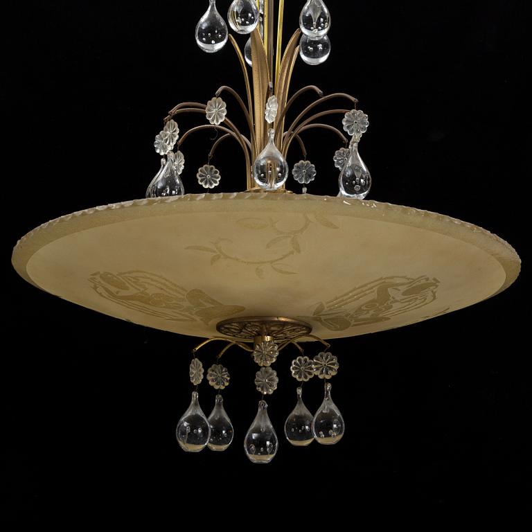 A 1920/30's ceiling light.