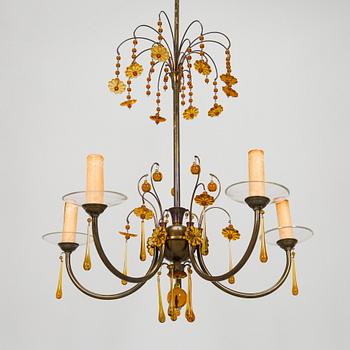 Gunilla Jung, A 1930s model 15 chandelier, Stockmann Orno.