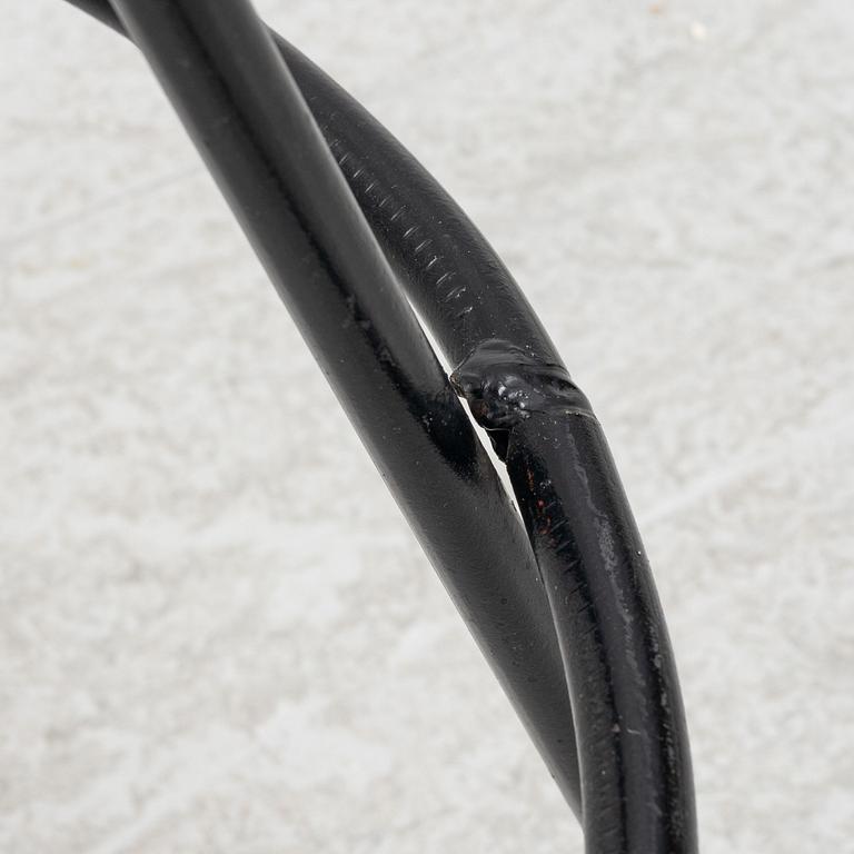 Bar counter and three chairs, 1970s.