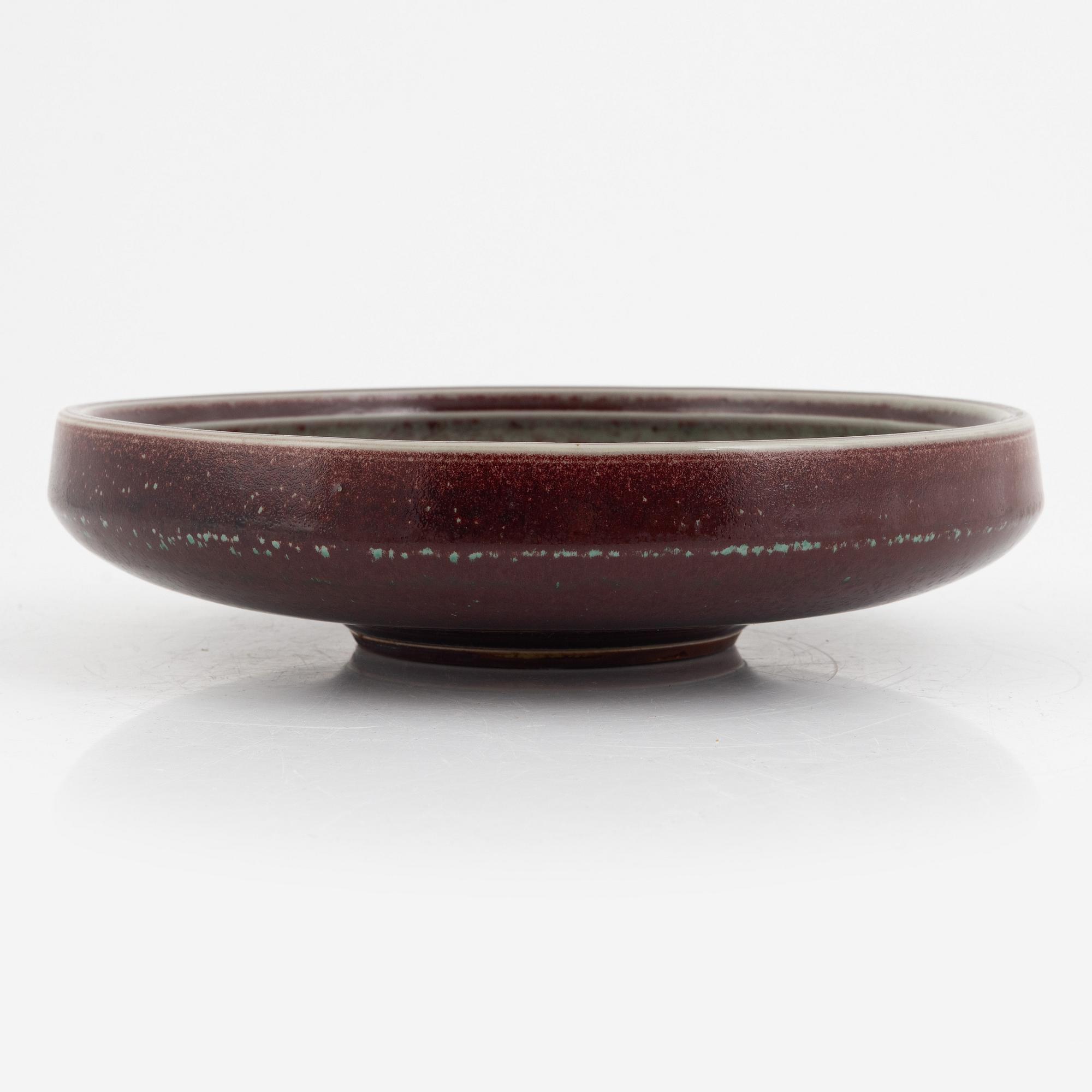 Berndt Friberg, skål, Gustavsbergs studio 1964.