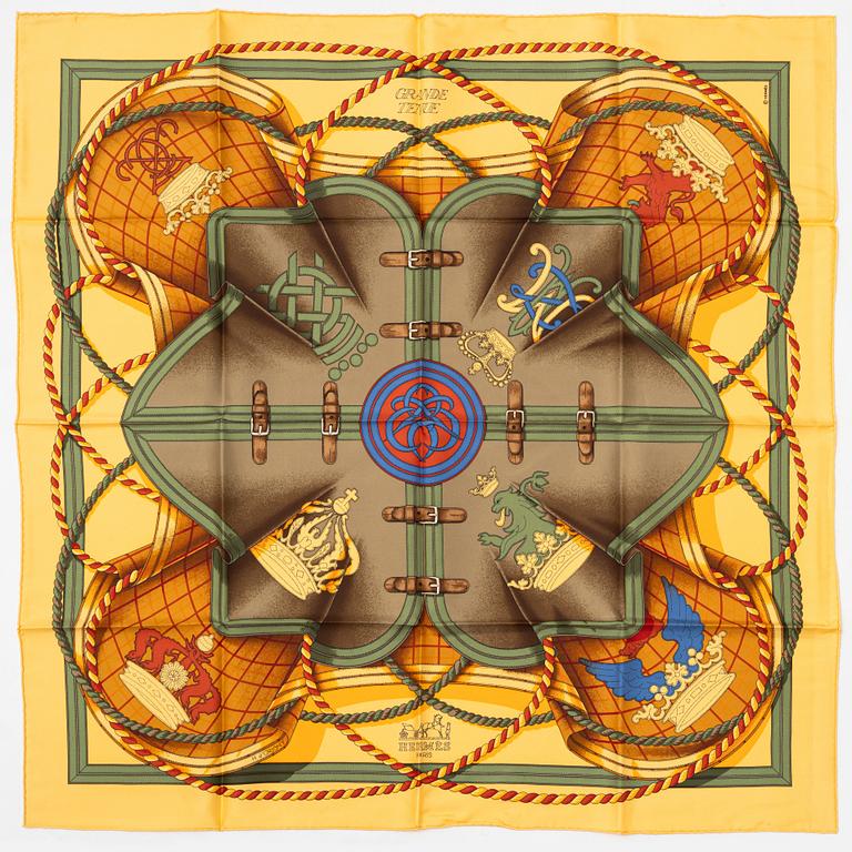 Hermès, scarf "Grand tenue".