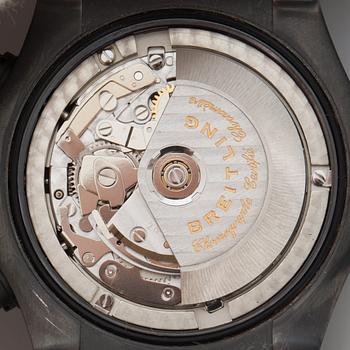 BREITLING, Avenger Blacksteel, Chronometer, Limited Edition, kronograf, armbandsur, 43 mm,