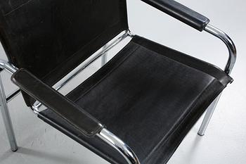 A pair of "Kointe" arm chairs by Tord Björklund, Ikea, late 20th century.