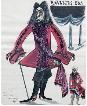 218. Max Goldstein (Mago), "Djävulens öga".
