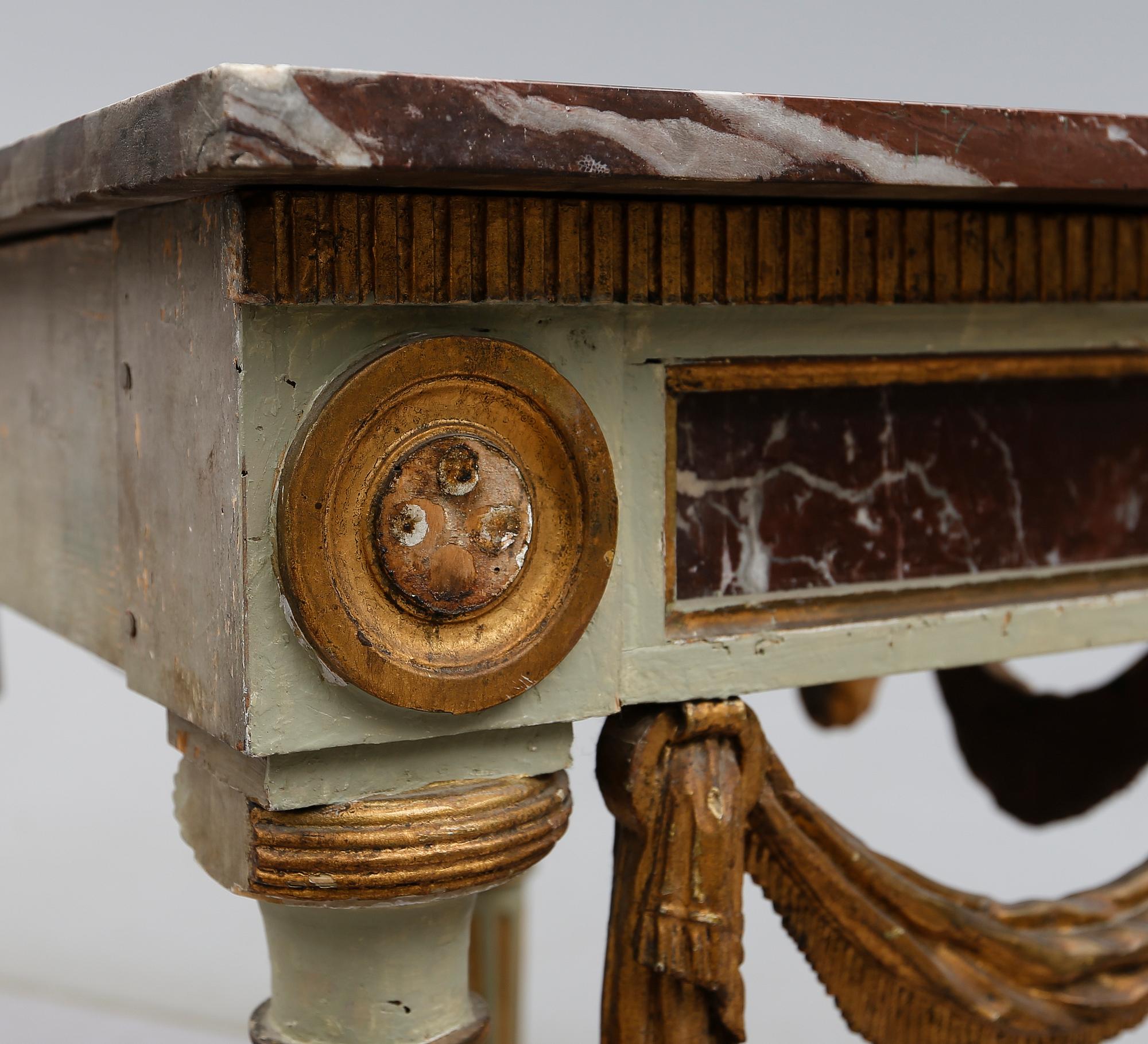 KONSOLBORD, Sydeuropa, 1700-tal.