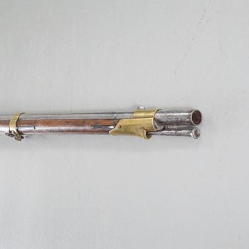 A percussion rifle, m/1840.