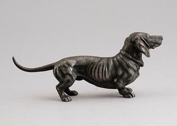FIGUR, vitmetall, WMF, omkring år 1900.