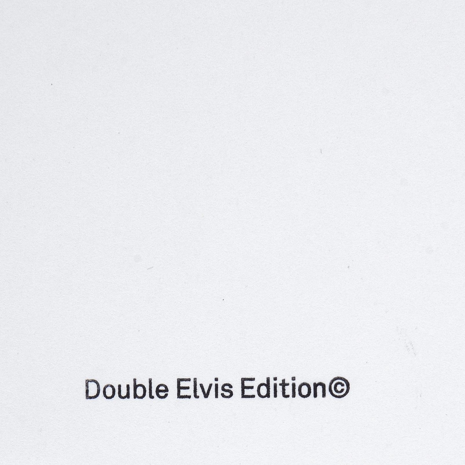 GUNNAR LUNDKVIST, litografi, signerad med blyerts. Edition 022/100, Double Elvis Edition.