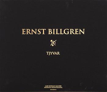 ERNST BILLGREN, mapp med 3 färglitografier, "Tjyvar", signerade och numrerade 135/175.