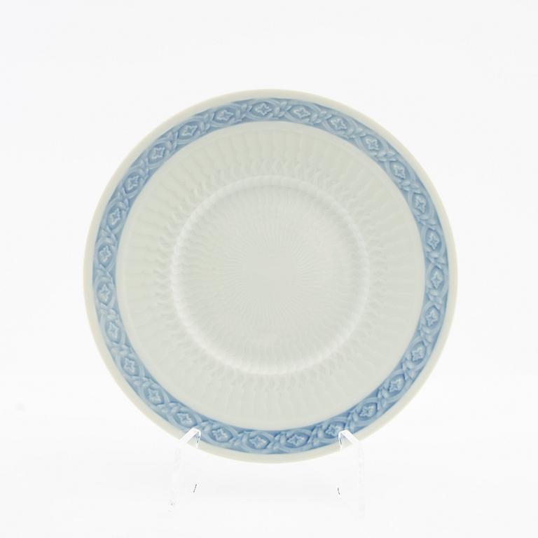 Arnold Krog, service approx. 28 dl "Blue Fan", Royal Copenhagen, Denmark porcelain.