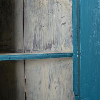 Corner cabinet, 18th/19th century.