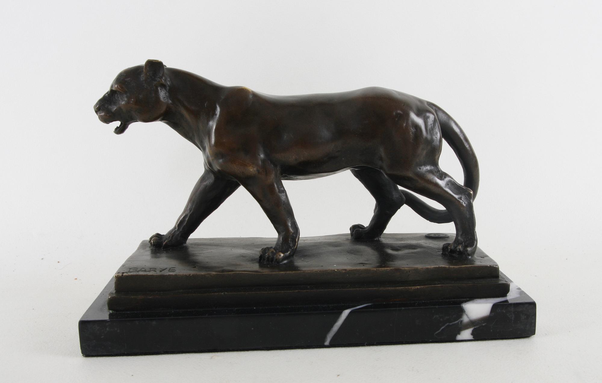 ANTOINE LOUIS BARYE, efter, skulptur, brons.