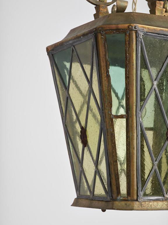 Petrus Forssberg, taklampa, egen ateljé, Stockholm, 1920-tal.