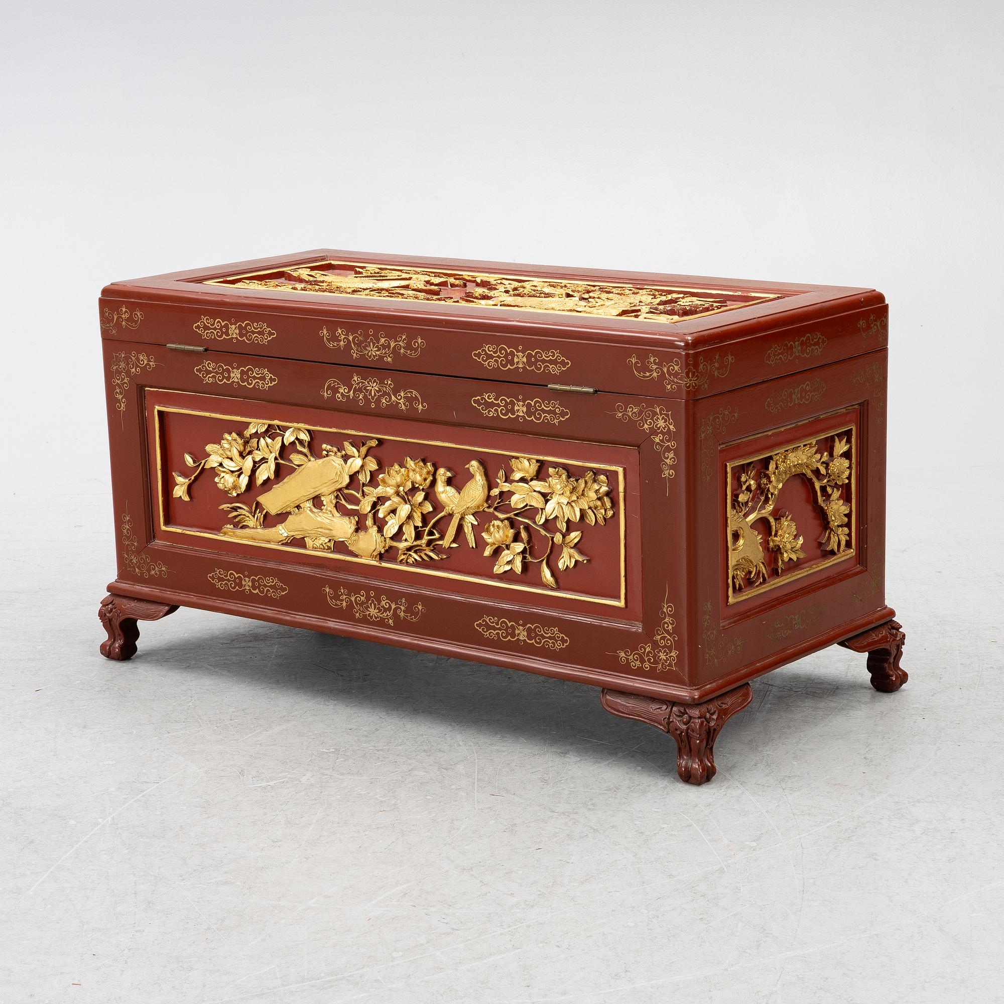 Kamferkista, Kina, 1900-tal.