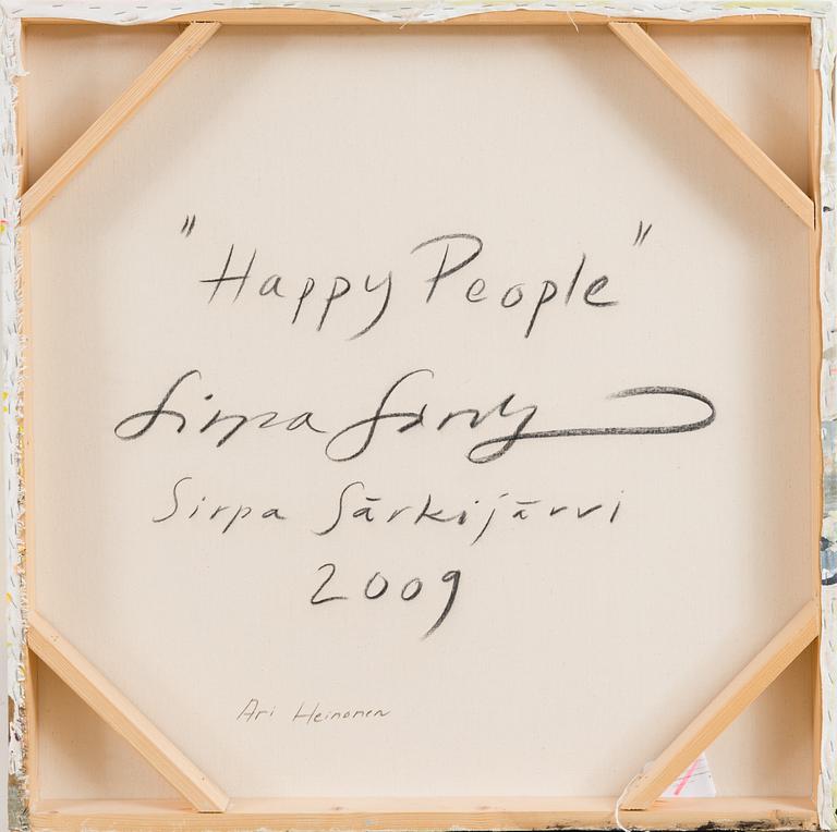 SIRPA SÄRKIJÄRVI, "HAPPY PEOPLE".