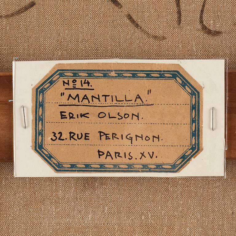 Erik Olson, "Mantilla".