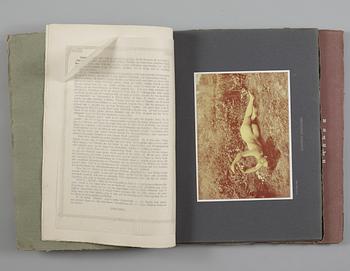 BOK, 2 vol. "Das lebende Modell". Professor Herm. Ludw. v. Jan.