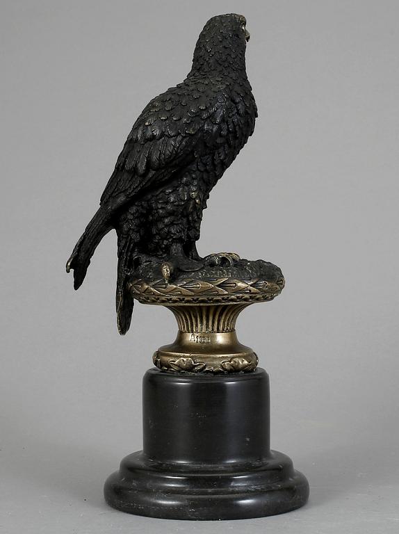 ARCHIBALD THORBURN, efter, skulptur, brons, signerad.