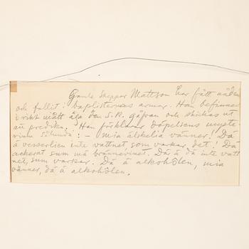 Albert Engström, "Gamle Skeppar Mattson".