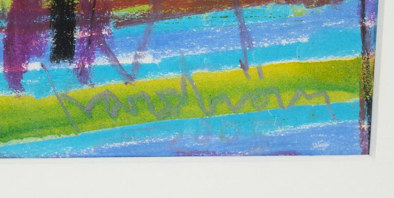 Mauritz Karström, pastel & watercolour, signed.