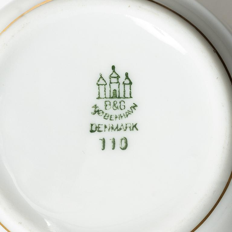 Bing & Grøndahl, Kaffeservis, 26 delar, porslin, Bing & Grøndahl samt Royal Copenhagen, Danmark.