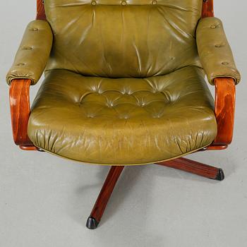 One 1970-/80´s lounge chair called "Gondol", G-design for Göte-Möbler in.