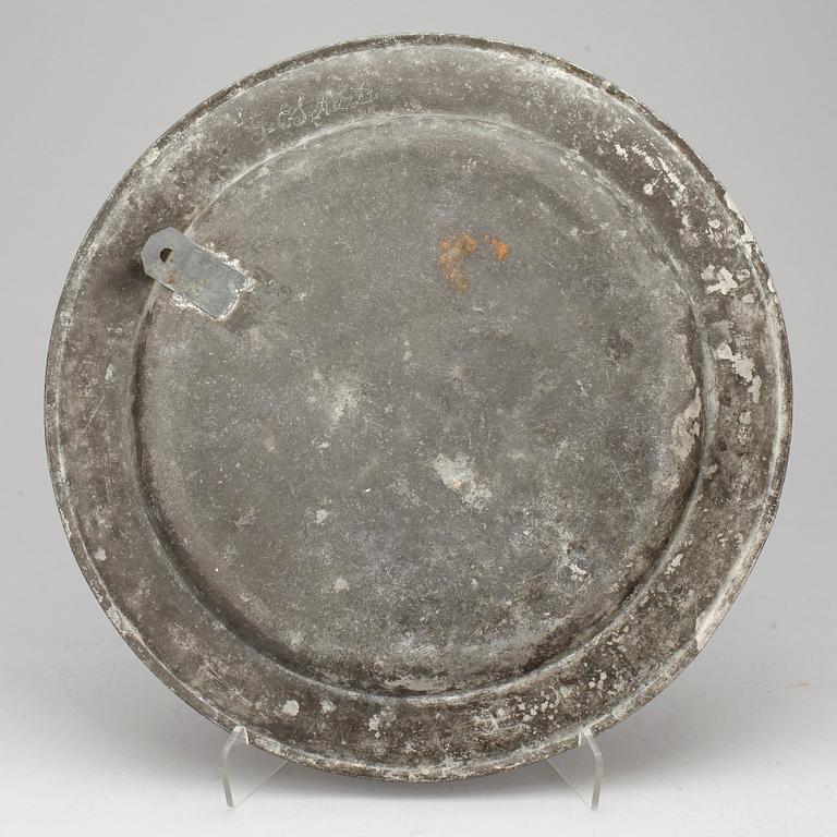 FAT, tenn, otydliga stämplar, 1700-tal.