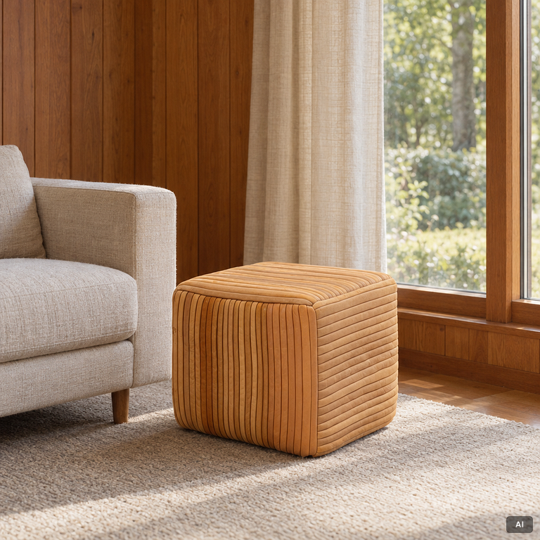 Pouf / footstool, Ernst Lüthy, De Sede.