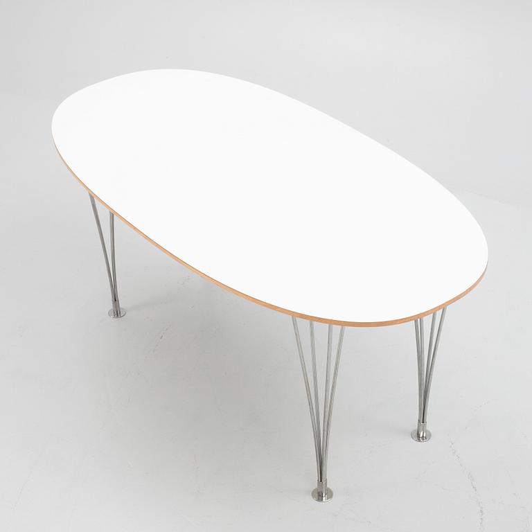 Bruno Mathsson & Piet Hein, dining table, Bruno Mathsson International, Värnamo, 2015.