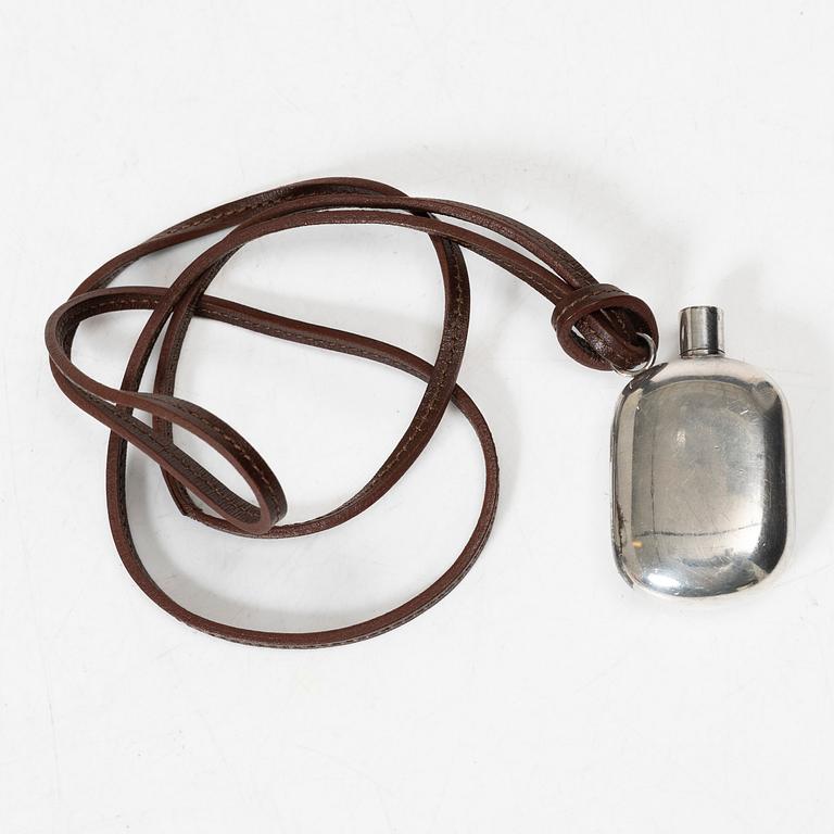 Hermès, necklace with perfume bottle.