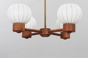 A 1950'S CEILING LIGHT.