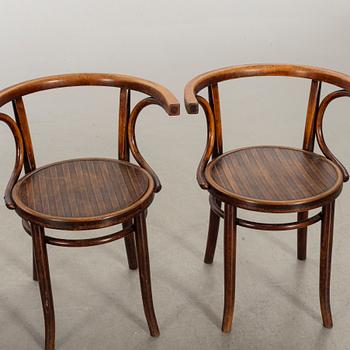 KARMSTOLAR 4 st Thonet tidigt 1900-tal.