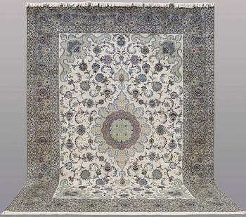A carpet, sk Royal Kashan, ca 432 x 313 cm.