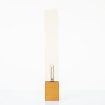 A contemporary wall lamp.