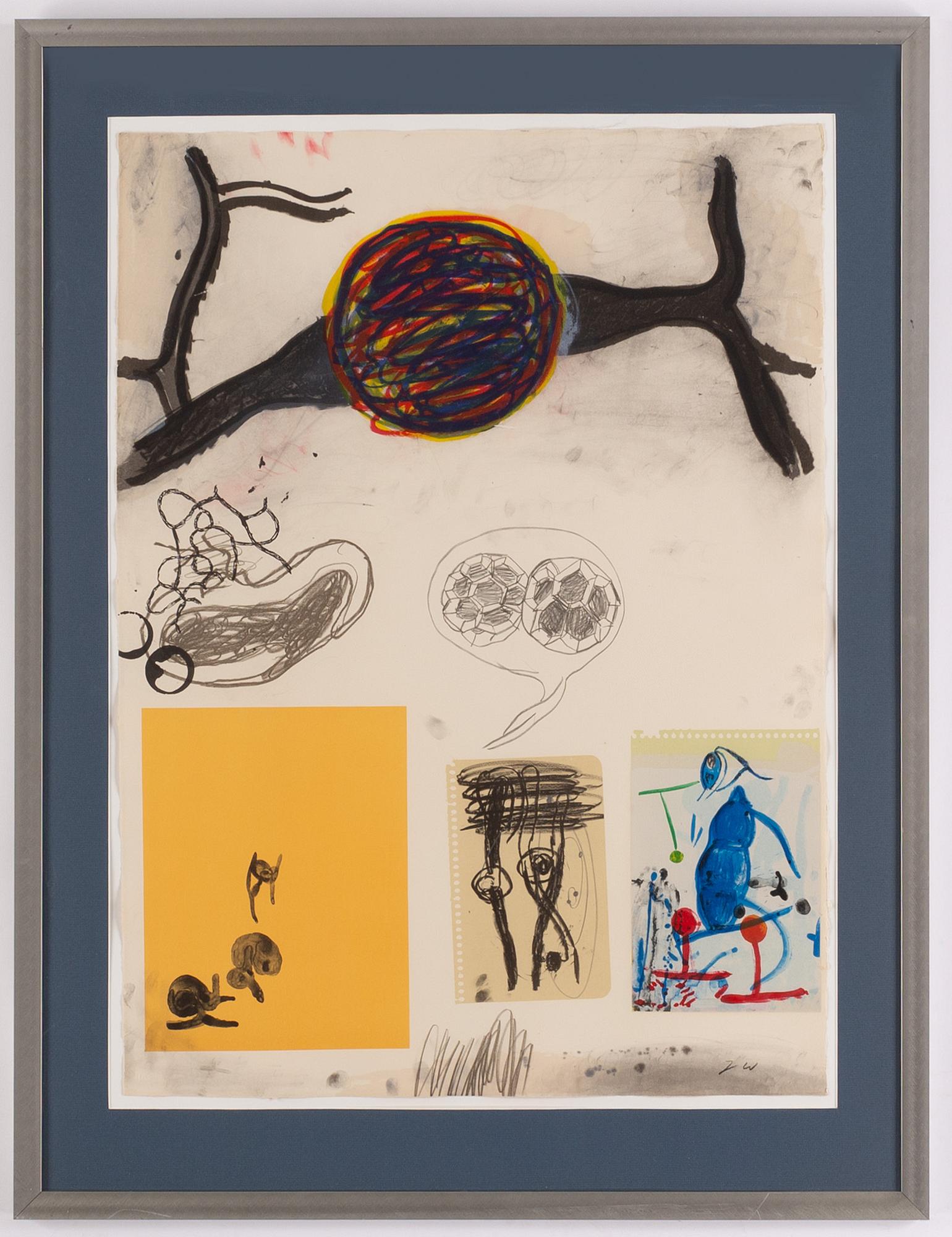 Terry Winters, lithographs in colours, 11, 1985-1986, signed. First lithograph numbered 26/39.
