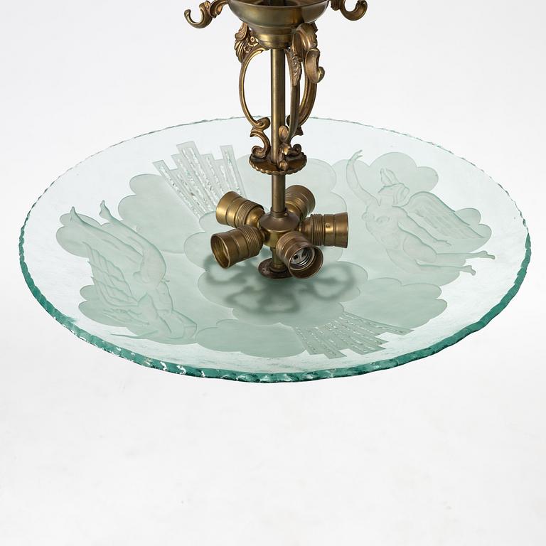 Plafondlampa, Sverige, 1920/30-tal.