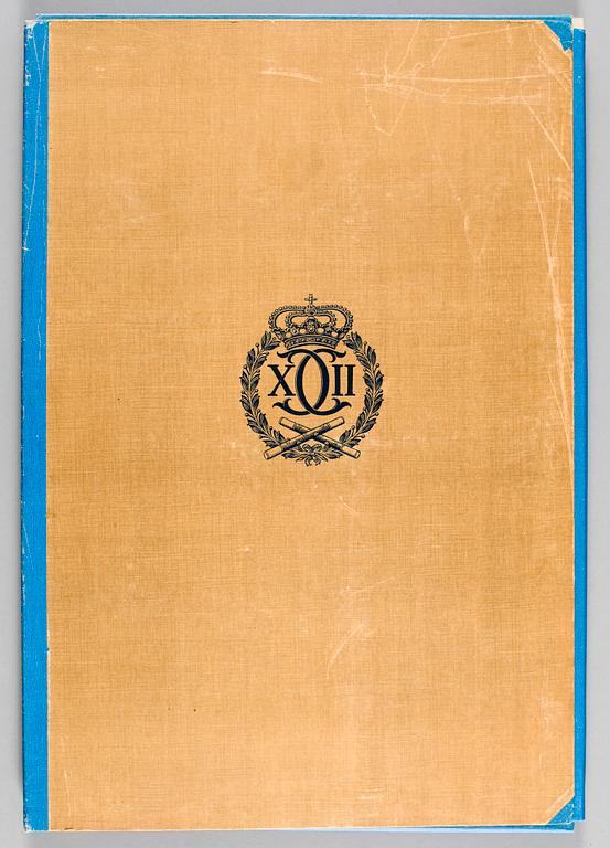 KARTOR OCH PLANSCHER I MAPP, bla "Karl XII på slagfältet", Norstedt & Söner, Stockholm 1918.