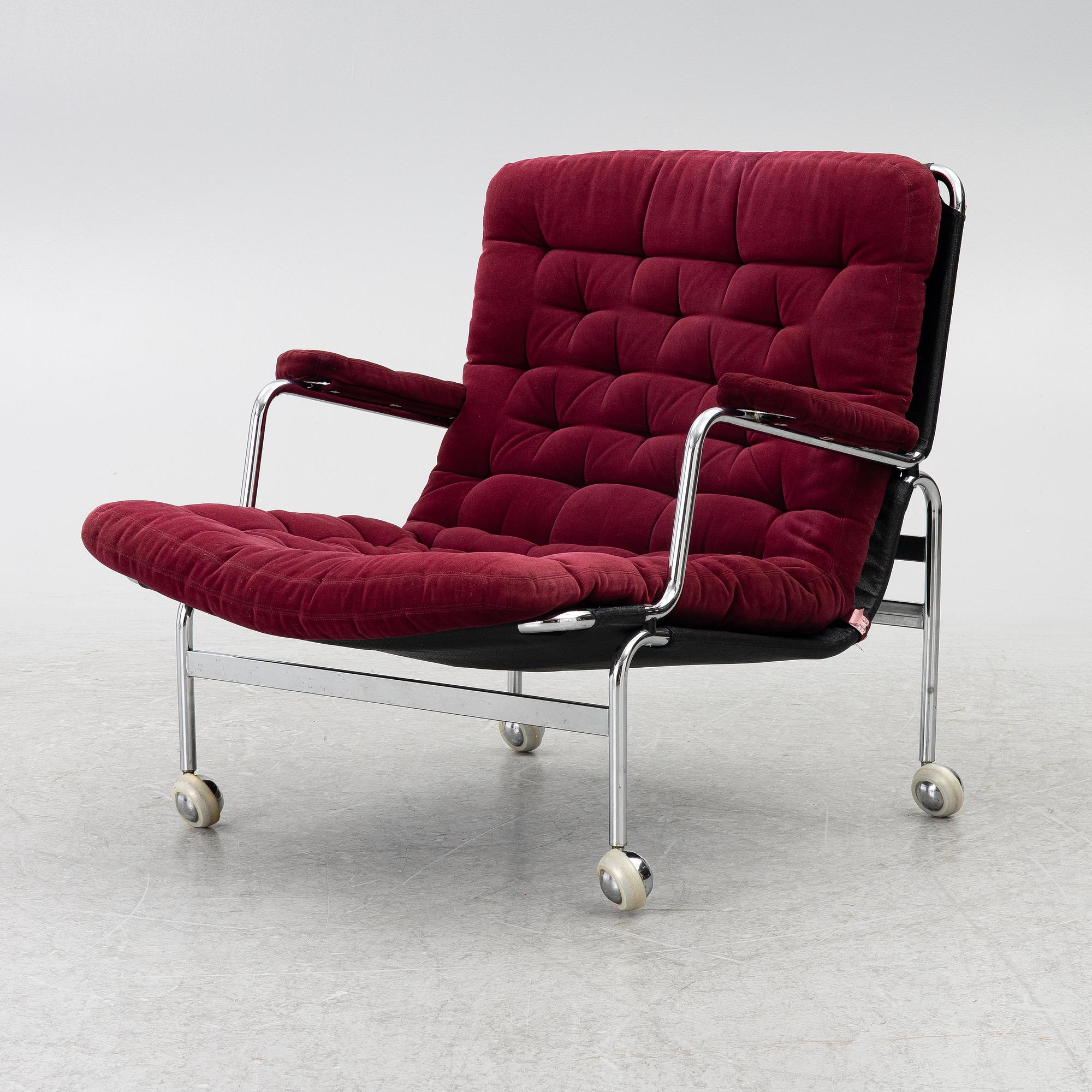 Bruno Mathsson, a 'Karin' armchair, Dux.