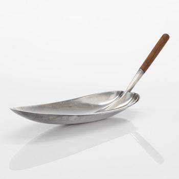 Tapio Wirkkala, skål, TW 85, silver, Kultakeskus, Tavastehus 1959. Modellen formgiven 1955.