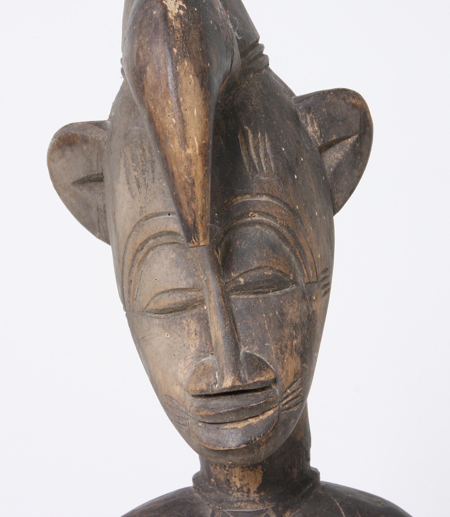 FIGUR, trä, trol Afrika, 1900-tal.