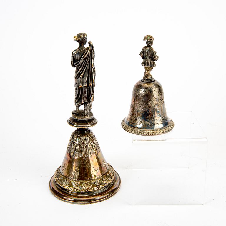 Two table bells from the first half of the 20th century.