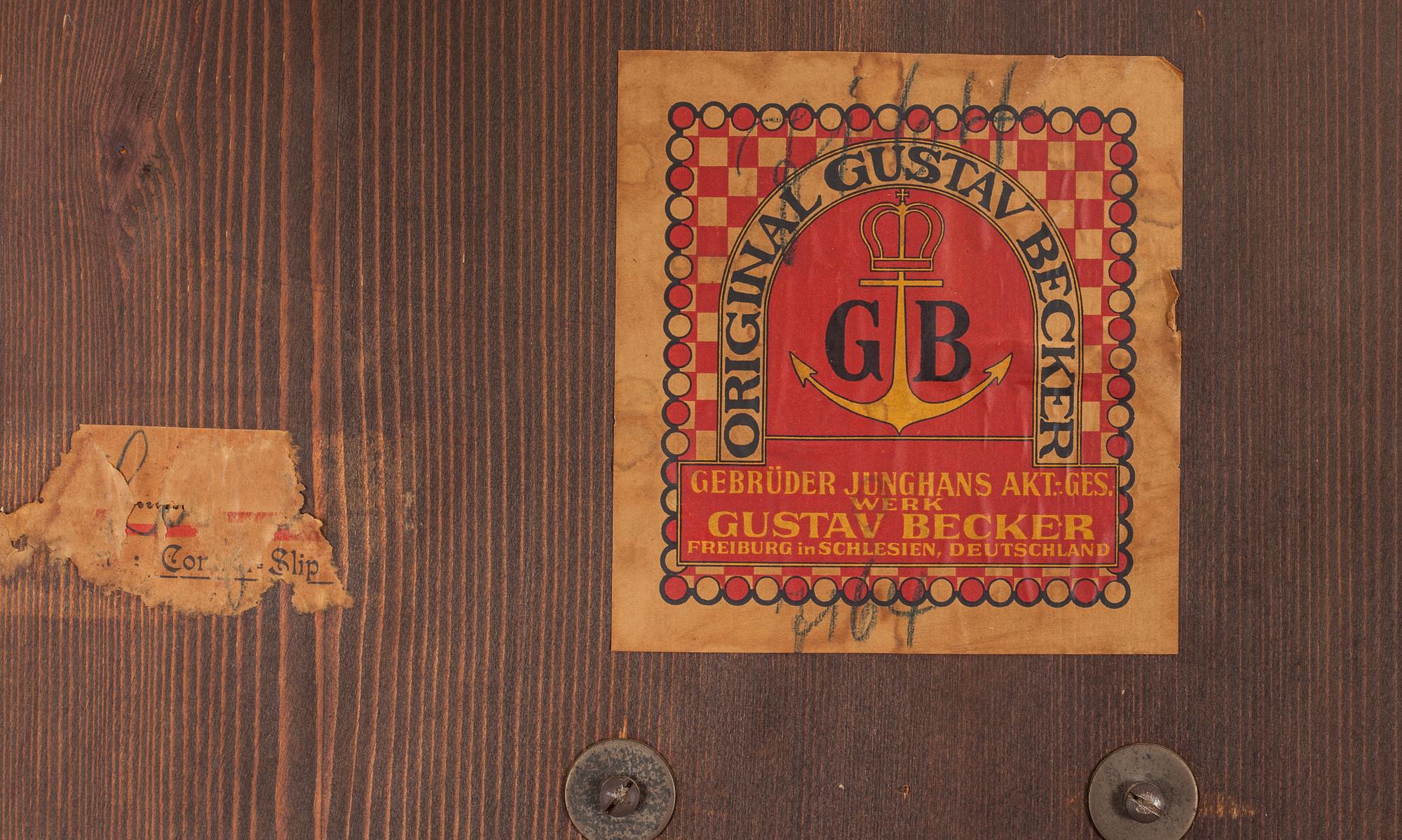 GOLVUR, Gustav Becker, art deco. 1930-tal.