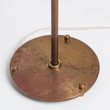 Boréns Lampfabrik, a brass floor light, Sweden 1940-50's.