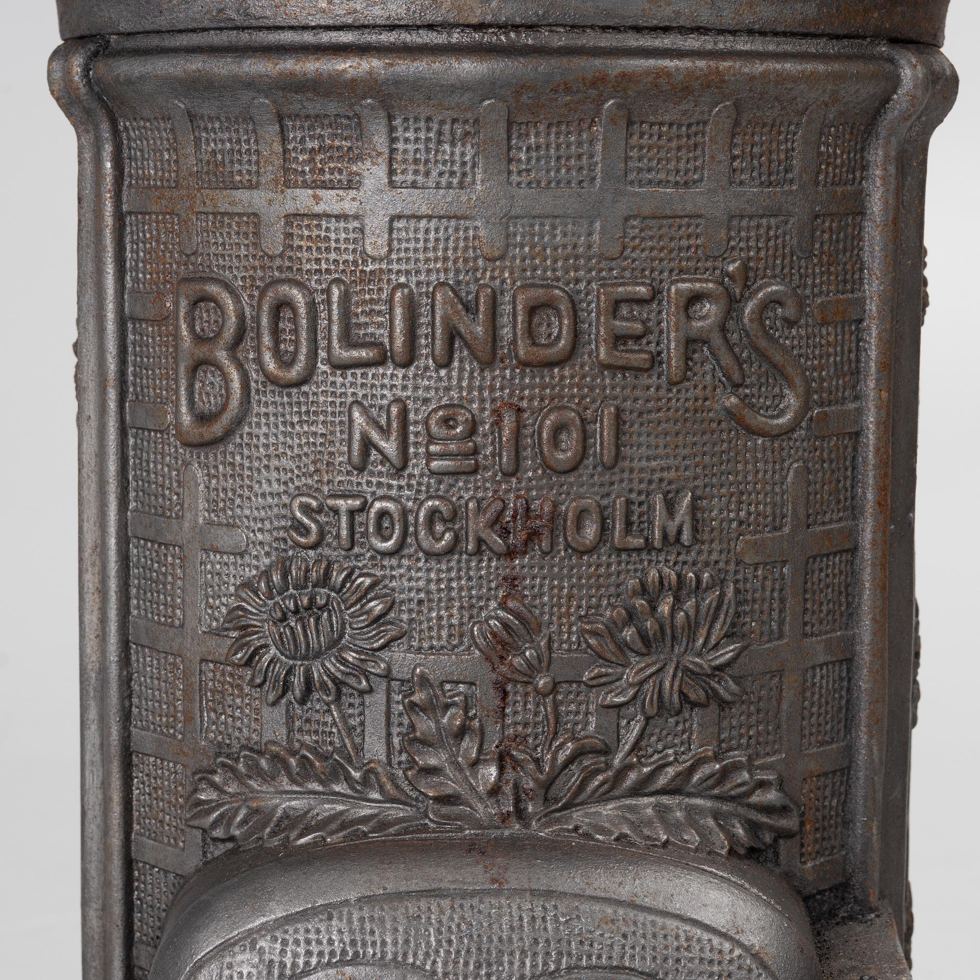 Stove, Bolinders No. 101.