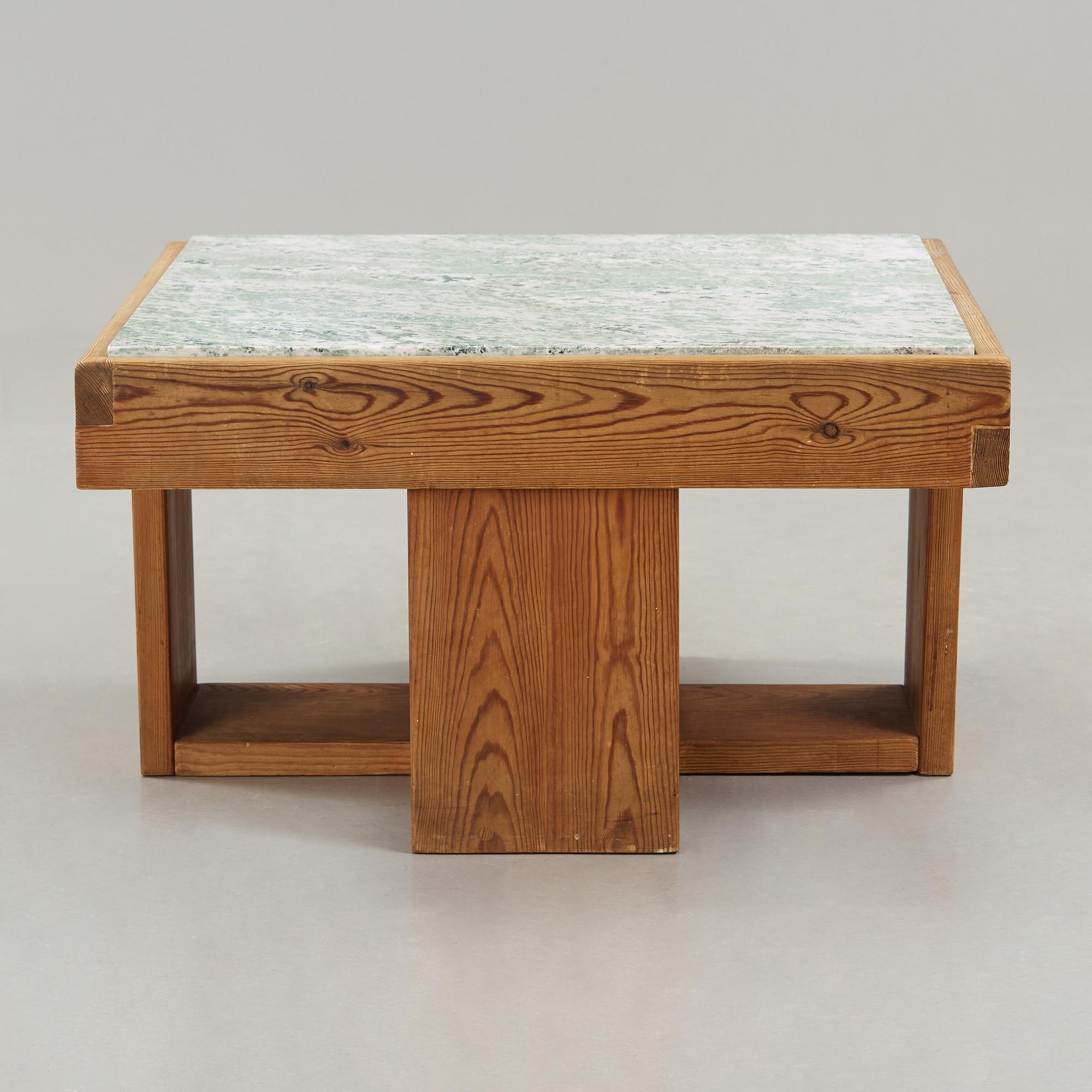 A Swedish Modern pine table, probably mid 20th C.