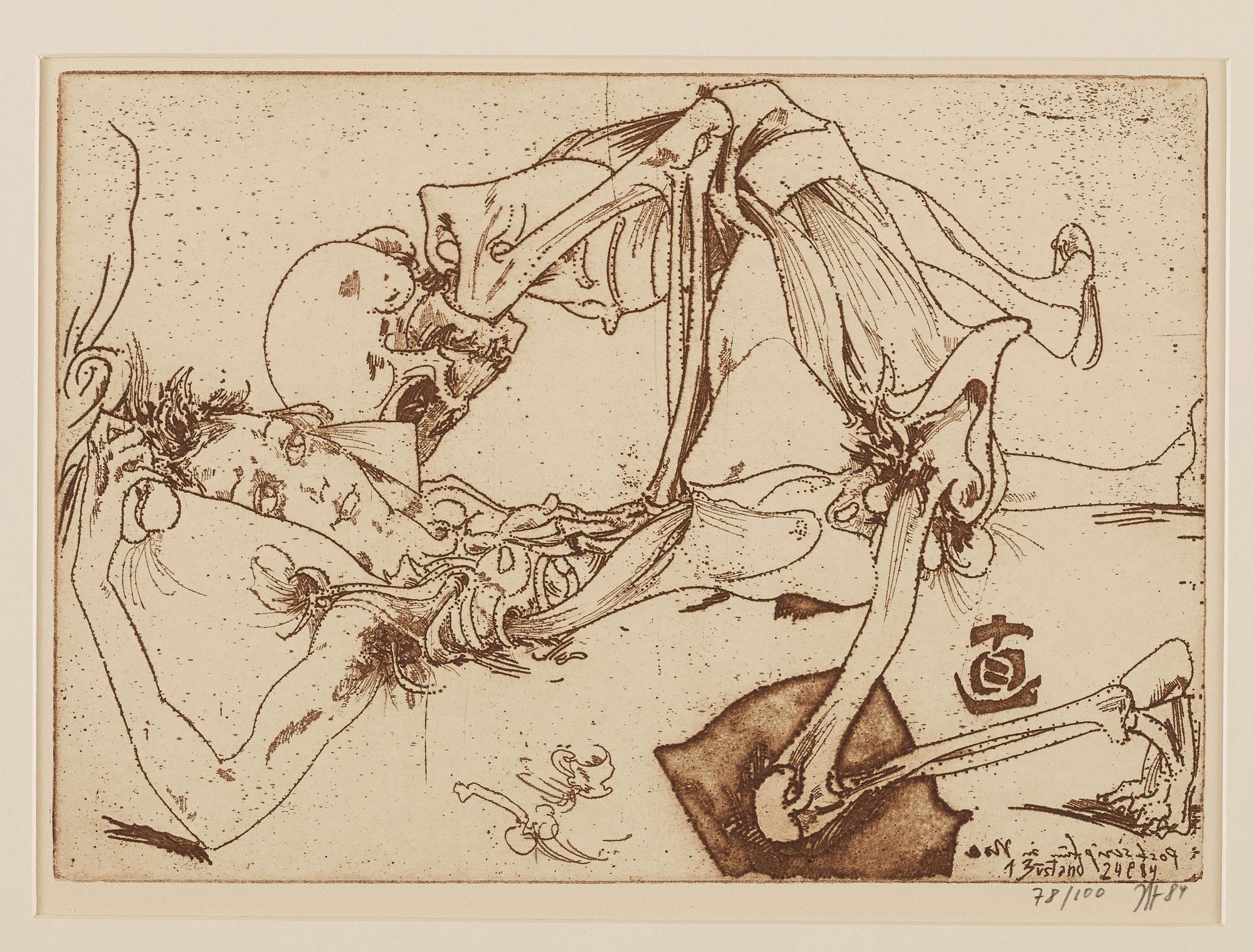 Horst Janssen, "Post scriptum".