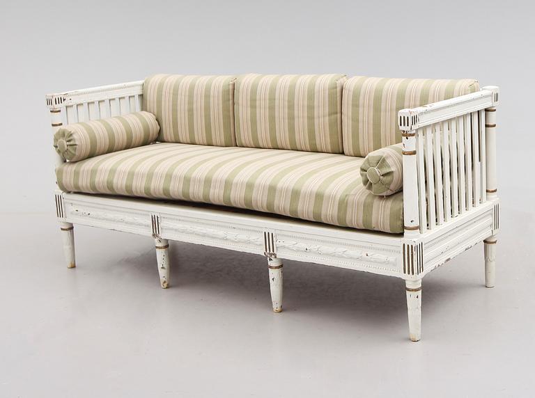 SOFFA, gustaviansk, 1700-talets slut.